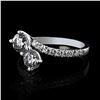 Image 2 : 1.18 ctw Diamond 14K White Gold Ring (1.43 ctw Diamonds)