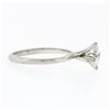 Image 6 : Jabel 18k White Gold GIA 1.02 ctw E SI2 Round Diamond Solitaire Engagement Ring