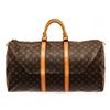 Image 1 : Louis Vuitton Keepall 55 Duffle Bag