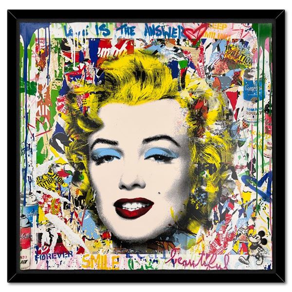 Monroe POP-folio by Mr Brainwash Original