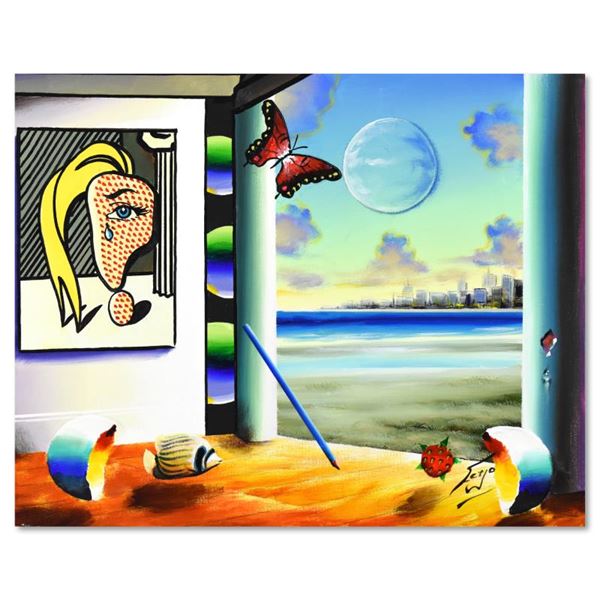 Floating Crying Girl by Ferjo Original