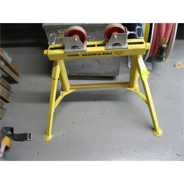 Sumner Pipe Rack SUMNER PIPE STAND ADJUSTABLE ROLLER 2500LBS