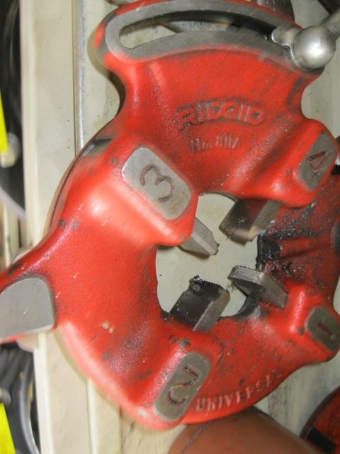 RIDGID THREADER DYE HEADS & CHASERS