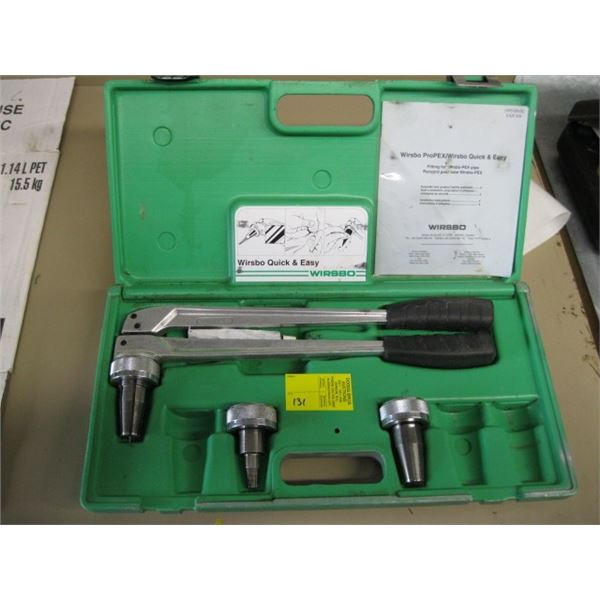 WIRSBO PRO PEX QUICK & EASY TOOL KIT