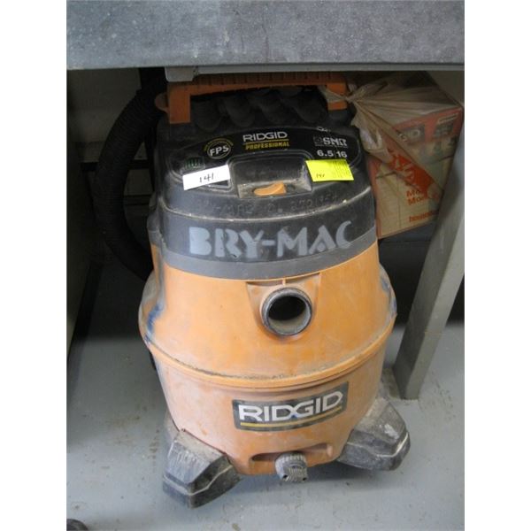 RIDGID SHOP VAC PROF 16.5 HP WET/DRY VAC