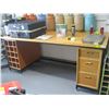 Image 1 : 7' 6"X3 WORKSTATION WITH 3 DRAWERS& 3WX5H" CUBBY HOLES