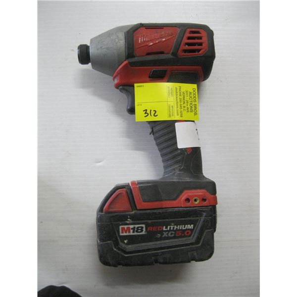 MILWAUKEE M18 1/4 HEX IMPACT DRIVER