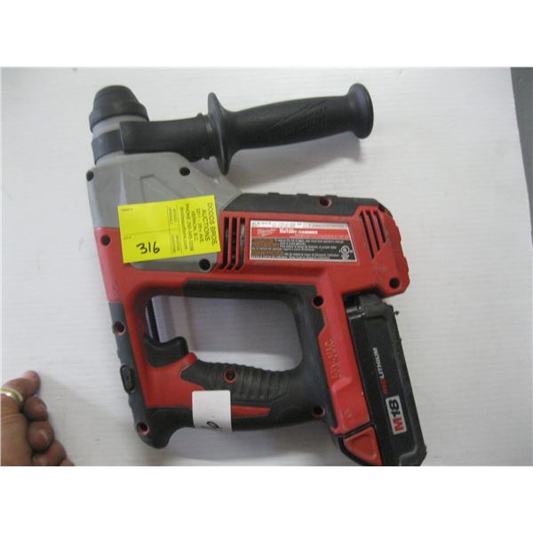 MILWAUKEE M18 5/8" ROTORY HAMMER