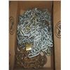 Image 1 : BOX OF HEAVY CHAINS 2' - 5', APPROX 8