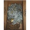 Image 1 : BOX OF HEAVY CHAINS 2' - 5', APPROX 8