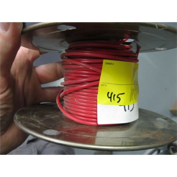 1/4 ROLL 30M 801 16c 16/26 RED WIRE