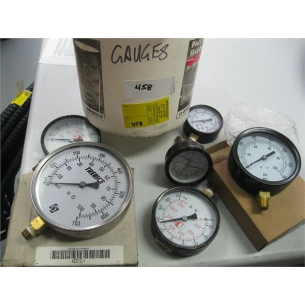 BOX OF 6 GUAGES