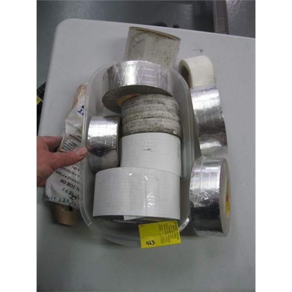 1 TUB OF PIPE INSULATION TAPES