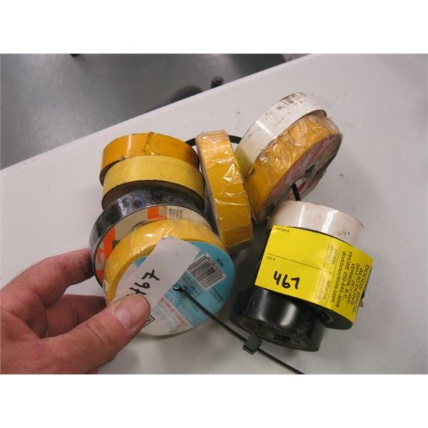 GROUP OF ELECTRICAL TAPES