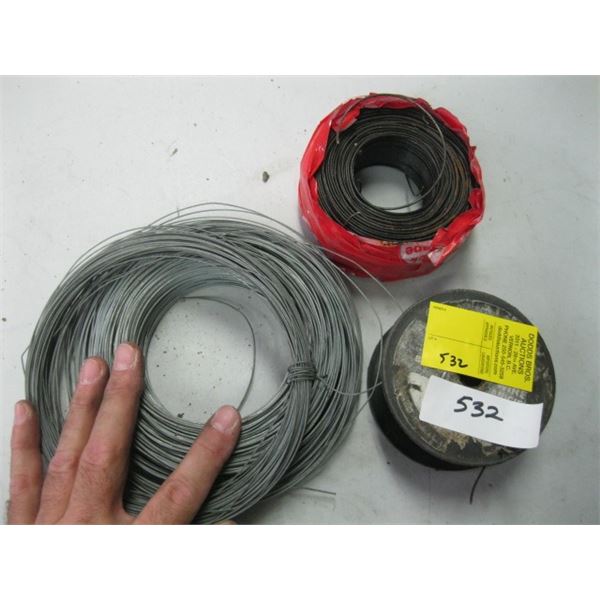 ROLLS OF 18 GA WIRE