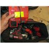 Image 1 : MILWAUKEE M12 BAG WITH 1/2 IMPACT, 4 BATTERIES, 1 CHARGER