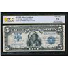 Image 1 : 1899 $5 Chief Silver Certificate PCGS 25