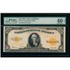 Image 1 : 1922 $10 Gold Certificate PMG 40EPQ