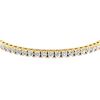 Image 2 : 14KT Yellow Gold 2.88ctw Diamond Tennis Bracelet