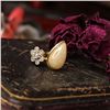 Image 3 : Opal "Raindrop" and Diamond "Flowerette" Ring