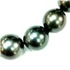 Image 2 : Shimmering Dark Gray Tahitian Pearl Strand