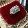 Image 6 : Diamond Dinner Ring Modern with Vintage Flair