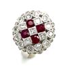 Image 1 : Designer Orianne Ruby and Diamond Ring PLT