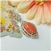 Image 8 : Timelessly Beautiful Coral and Diamond Necklace