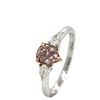 Image 3 : GIA Graded Fancy Colored Pear-Shaped Diamond Ring