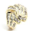 Image 4 : Original Samuel Aaron Diamond Pinwheel Bow Ring