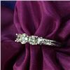Image 8 : Trinity Diamond Ring - Past, Present, Future Ring