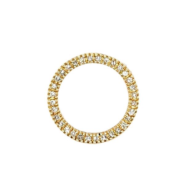 Alwand Vahan Open Circle Eternity Diamond Pendant