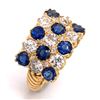 Image 3 : Incredibly Unique Sapphire and Diamond Ring