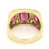 Image 3 : Crafted Pink Tourmaline and Diamond Trinity Ring