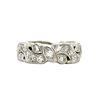 Image 1 : Platinum and Diamond Eternity Leaf & Vine Band