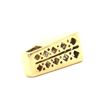 Image 2 : Princess-Cut Diamond Slide Pendant Invisible Set