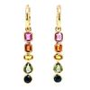 Image 1 : Multi-Colored Sapphire Earrings Trending 2023-24