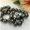 Image 3 : Natural Gray - Purplish Pink Tahitian Pearl Strand