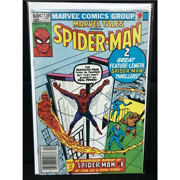 MARVEL COMICS NO.138 MARVEL TALES STARRING SPIDERMAN