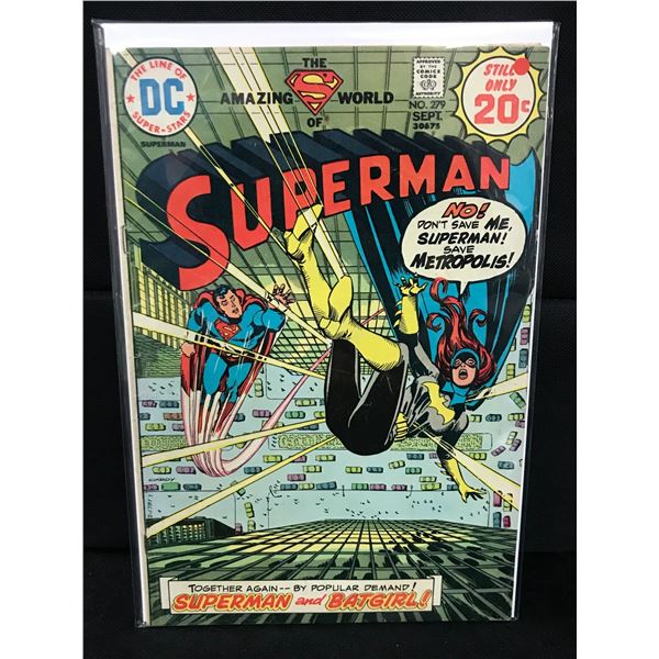 DC COMICS NO.279  THE AMAZING WORLD OF SUPERMAN