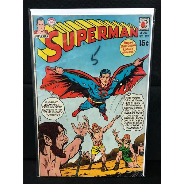 DC COMICS NO.229 SUPERMAN