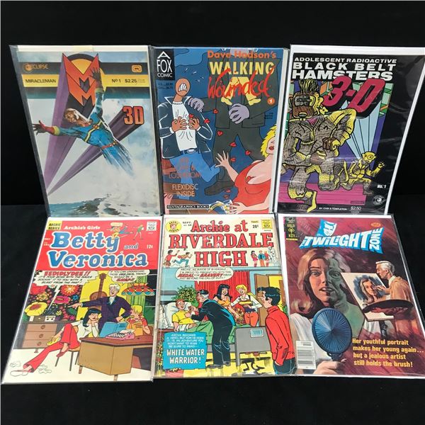 LOT OF COMICS VARIOUS TITLES (ARCHIE,GOLD KEY,INDI)