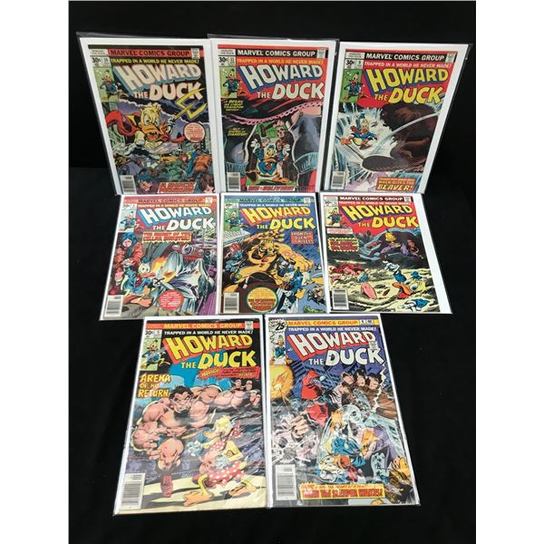 LOT OF HOWARD THE DUCK COMICS (MARVEL COMICS)