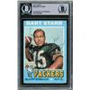 Image 1 : BART STARR SIGNED 1971 TOPPS FOOTBALL CARD (BECKETT)