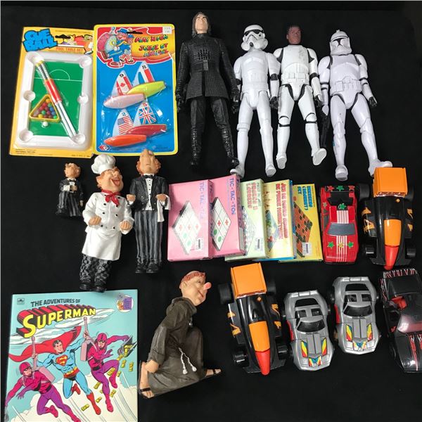 LARGE COLLECTOR TOY LOT (STAR WARS TONKA..