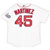 Image 1 : PEDRO MARTINEZ SIGNED BOSTON RED SOX NIKE JERSEY (BECKETT COA)