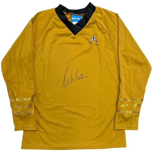 WILLIAM SHATNER SIGNED STAR TREK NIFORM (BECKETT COA)