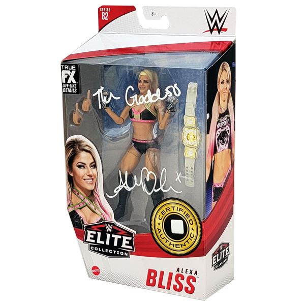 ALEXA BLISS SIGNED WWE ELITE COLLECTION FIGURE (BECKETT COA)