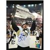 Image 1 : SIDNEY CROSBY SIGNED STANLEY CUP 8 X 10 (GCG HOLO)