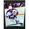 Image 1 : WAYNE GRETZKY SIGNED EDMONTON OILERS 8 X 10 (GCG HOLO)